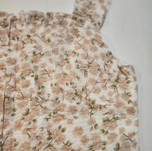 Cider CORSET Ruffled Strap Crop TOP, Small EUC - Picture 5 of 8